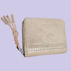 Liebeskind Berlin Lambskin Leather Zip Wallet